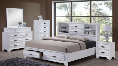 Aida 6 Pc Storage Bedroom Suite