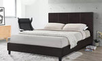 Amos Leather Upholstered King/Queen/Double Bed Frame