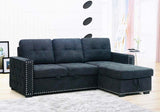 Blossom  Sectional Sofa Bed with Storage Chaise