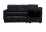 Blossom  Sectional Sofa Bed with Storage Chaise