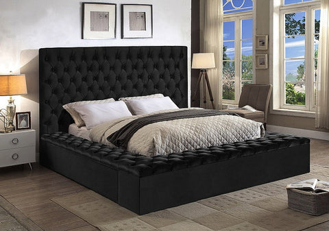 Beckville Contemporary Design Luxurious Bed with Storage