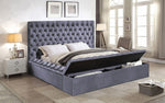 Beckville Contemporary Design Luxurious Bed with Storage