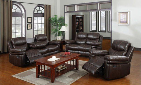 Brockway 3 Pc Recliner Sofa Set