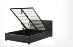 Chloe King/Queen/Double Leather Upholstered Storage Bed Frame