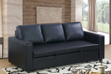 Cobb Contemporary Style fabric/leather Sofa Bed