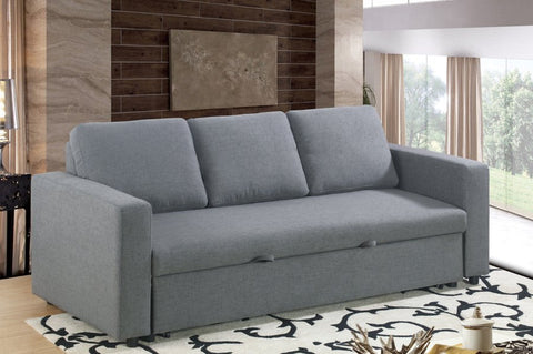 Cobb Contemporary Style fabric/leather Sofa Bed