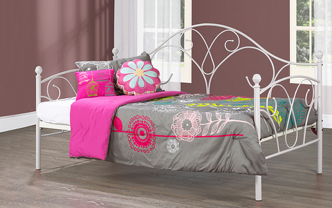 Alfair Single Metal Trundle Bed