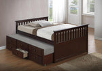 Alimi Espresso Twin/Full Trundle Bed