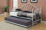 Henry Single Steel Pull-Out Trundle Bed