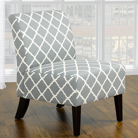 Anton Grey Accent Chair