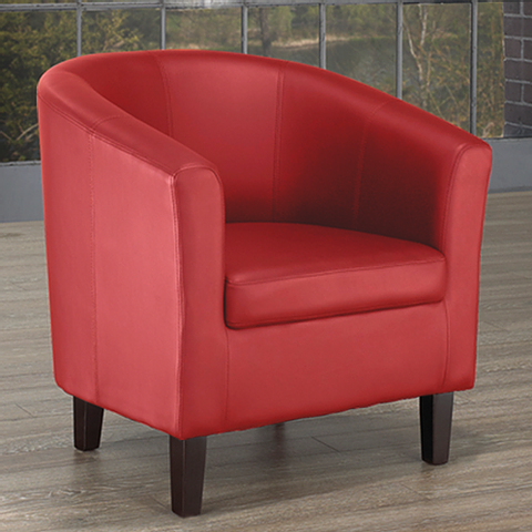 Lucy Red Tub Chair