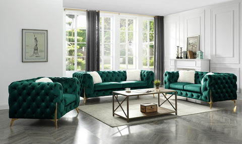 Moderno 3 Pc Sofa Set