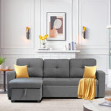 Ruhi Sectional Pull Out Sofa Bed