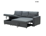 #1701 Sectional Sofa  (PULLOUT) Bed