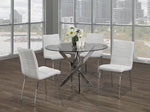 Eclipse White 7 Pc Dinning Set