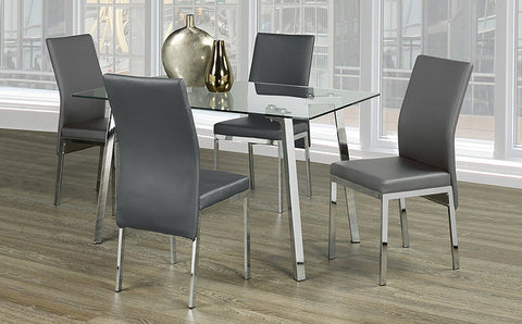 Lebanon Grey 5pc Dinette Set