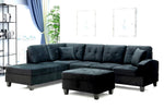 Kayden Reversible Sectional Sofa with FREE Storage Ottoman