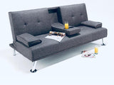 Klick Klack Sofa Bed with Cup Holders