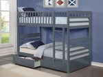 Irwin Twin/Twin Wooden Bunk Bed with Storage Drawers