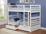 Irwin Twin/Twin Wooden Bunk Bed with Storage Drawers