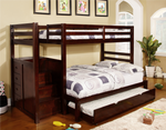 Mercedes Single/Double Storage Wooden Bunk Bed