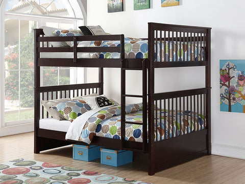 Bundyhill Full/Full Wooden Bunk Bed