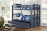 Amani Twin/Twin Wooden Bunk Bed with Storage Drawers