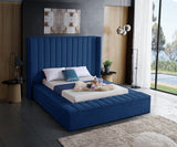 Harlow Contemporary Design Bed with Storage Benches