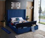 Harlow Contemporary Design Bed with Storage Benches