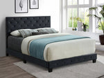 Antonio Velvet Upholstered Bed