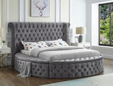 Versa Luxurious Round Bed with Storage