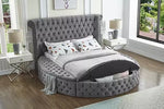 Versa Luxurious Round Bed with Storage