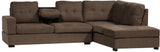 8289 brown sectional sofa Reversible